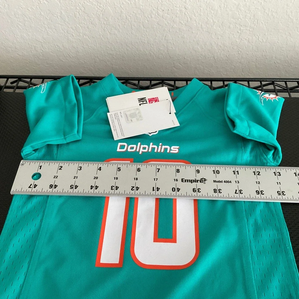 Nike Miami Dolphins Tyreek Hill 10 NFL Jersey Toddler 3T Aqua 9Z1T1N9P9-DOLTH